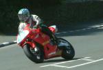 Robert Mawdsley at Signpost Corner, Onchan.