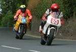 Kevin Main (right) on Bray Hill, Douglas.