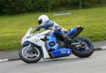 Alan Chamley at Signpost Corner, Onchan.