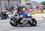 Mike Crellin at Ballaugh Bridge.