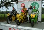 Davy Morgan (7) winner of the Senior Manx Grand Prix.