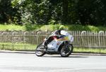 Chris McGahan at Braddan Bridge, Douglas.