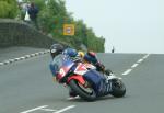 Chris Heath at Signpost Corner, Onchan.