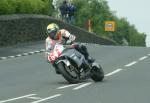 Jerome Faveyrial at Signpost Corner, Onchan.