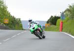 Paul Owen at Signpost Corner, Onchan.