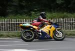 Mike Carter at Braddan Bridge, Douglas.