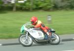 Peter Wakefield at Signpost Corner, Onchan.