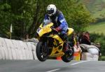 Alan (Bud) Jackson at Ballaugh Bridge.