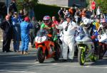 Dirk Kaletsch (60) at the TT Grandstand, Douglas.