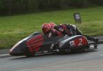 Nick Crowe/Mark Cox at Signpost Corner, Onchan.