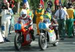 Chris McGahan (number 2) at Start Line, Douglas.