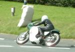 Pete Swallow at Signpost Corner, Onchan.