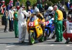 Paul Dobbs leaving the Start Line, Douglas.