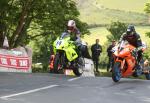 Rob Frost (14) at Ballaugh Bridge.