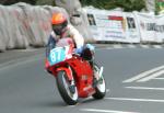 Brian Mateer on Braddan Bridge, Douglas.