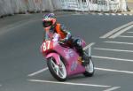 Eleanor Forrest on Braddan Bridge, Douglas.