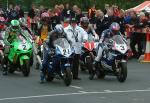 Martin Finnegan (number 21) leaving Start Line, Douglas.