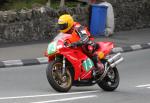 Dave Moffitt approaching Quarterbridge, Douglas.