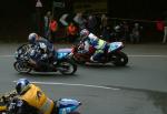 David Paredes (number 69) at the Ramsey Hairpin.