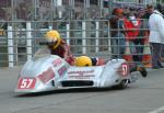 Barry Sloper/Mark Fitzgerald at the TT Grandstand, Douglas.