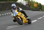 Martin Finnegan at Signpost Corner, Onchan.