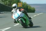 Terry Crane at Signpost Corner, Onchan.