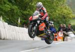 John McGuinness at Ballaugh Bridge.