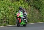 Ian MacKman leaving Tower Bends, Ramsey.