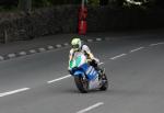 Mark Waddell approaching Quarterbridge, Douglas.