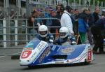 Steve Norbury/Scott Parnell at the TT Grandstand, Douglas.