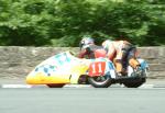 Allan Schofield/Mark Cox on Braddan Bridge, Douglas.