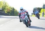 Liam Quinn at Signpost Corner, Onchan.