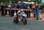 Iain Duffus leaving Start Line, Douglas.