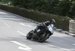 Mickey Fitzpatrick approaching Braddan Bridge.