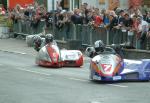 Gary Bryan/Steven Hedison at Parliament Square, Ramsey.