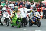 Ian Watson (number 37) at Start Line, Douglas.