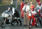 Vic Haskell at Start Line, Douglas.