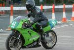 Nigel Howard (91) during practice, leaving the Grandstand, Douglas.