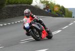 Markus Barth at Signpost Corner, Onchan.