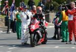 Markus Barth leaving the Start Line, Douglas.