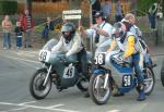 Tim Vernall (48) at the Practice Start Line, Douglas.