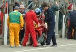 Neil Nugent in the pits, Douglas.