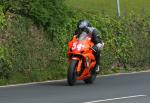 Steve Harper leaving Tower Bends, Ramsey.