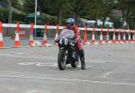 Robert McCrum in the pits at the TT Grandstand.