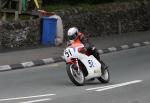 Dave Matravers approaching Quarterbridge, Douglas.