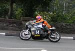 Roy Richardson approaching Quarterbridge, Douglas.