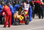 Paul Hunt in the pits Douglas.