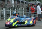 David Walker/Mike Killingsworth at the TT Grandstand, Douglas.