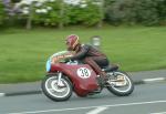 Stuart Robinson at Signpost Corner, Onchan.