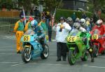 Jonathon Cutts (65) at the Start Line, Douglas.